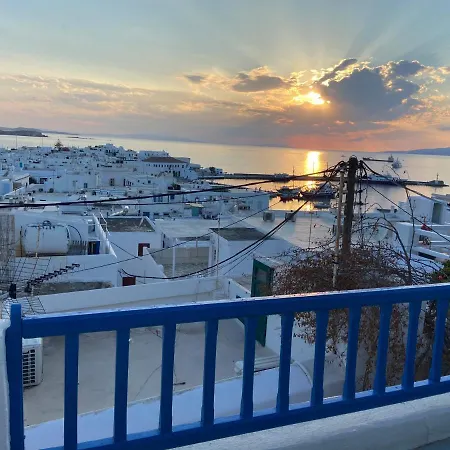 Elenitas Town House With Veranda And Sea View * Mykonos Town