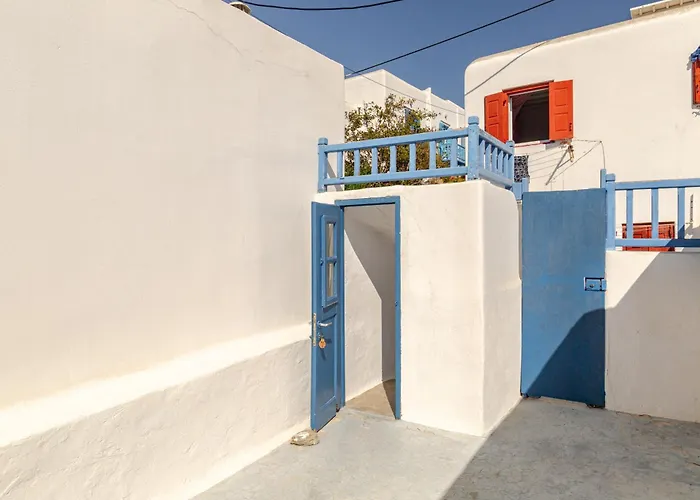 公寓 Elenitas Town House With Veranda And Sea View Mykonos Town